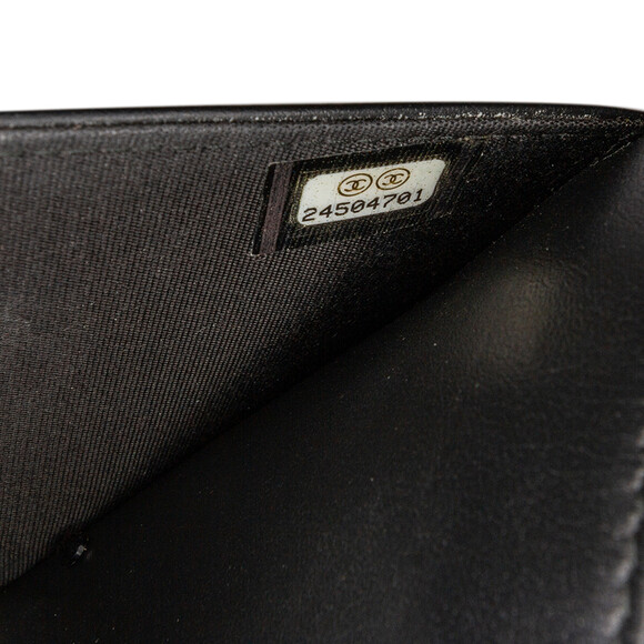 Auth Chanel Quilted Crackled Patent #157741C25B - Picture 8 of 11